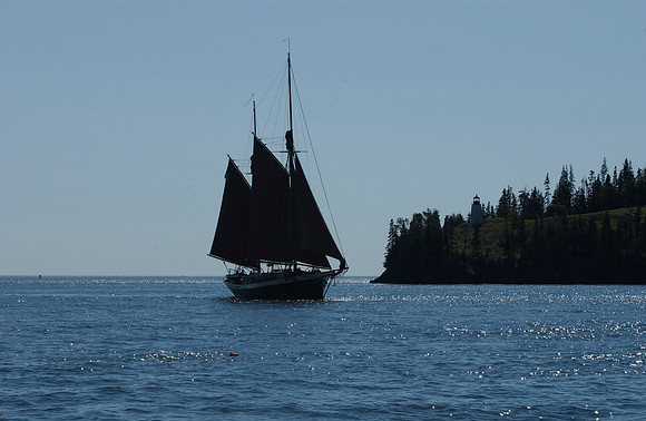 Heading for Port