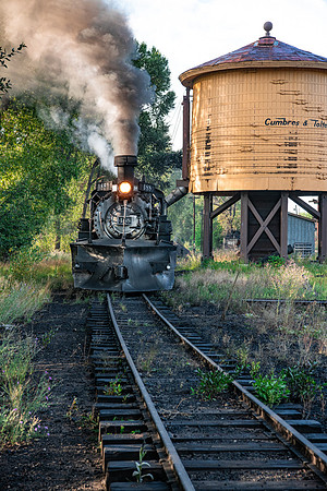 Cumbres & Toltec              Taking on Water