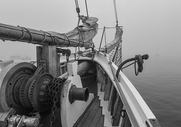 Awaiting the Fog to lift