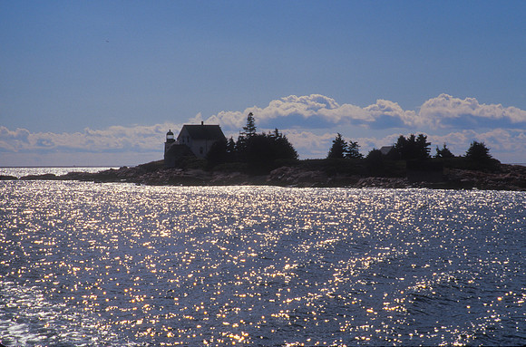 Winter harbor Light