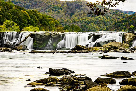 Sandstone Falls.  West Virginia
