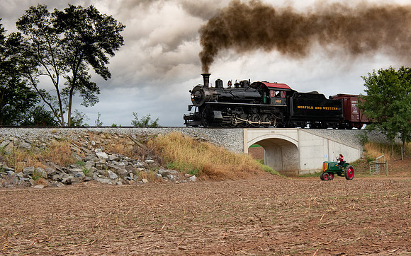 Strasburg RR N&W Locomotive